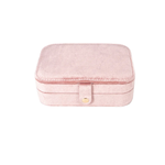 Vera Rectangular Travel Jewelry Organizer ROSE