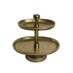 Gilded Two-Tier Jewelry Holder