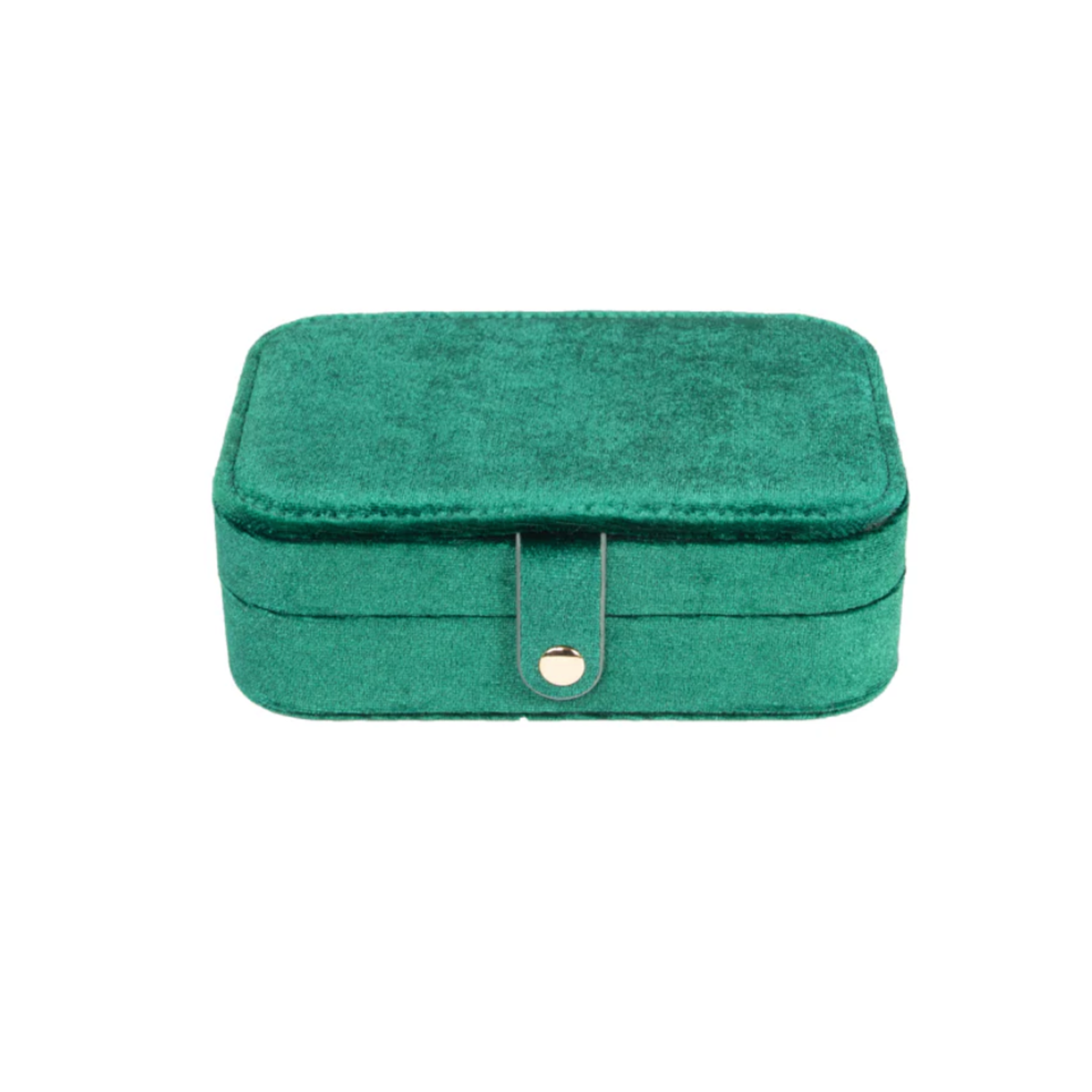 Vera Rectangular Travel Jewelry Organizer EMERALD