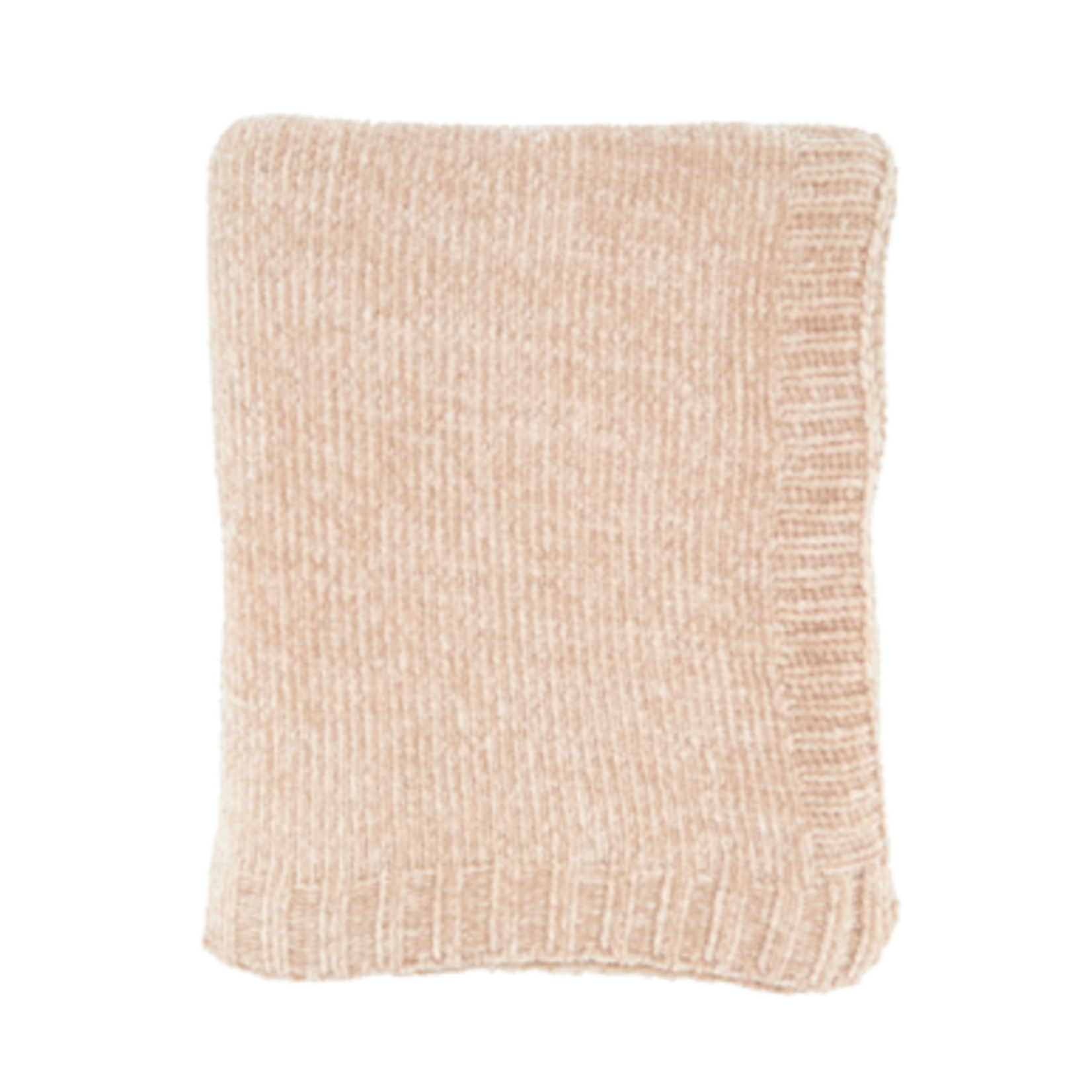 Knitted 50x60 Throw OATMEAL