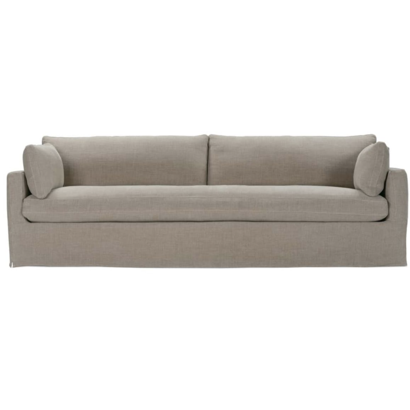 Shelby Slipcovered Bench Seat Sofa 100"