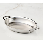Hestan Provisions Medium Clad Oval Au Gratin