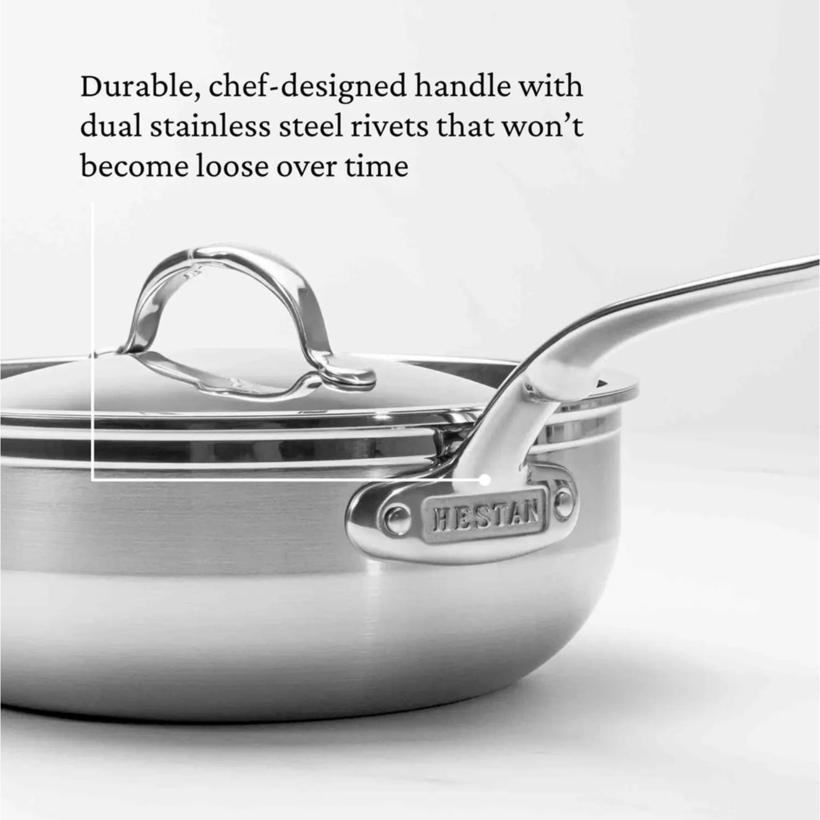 Hestan ProBond 3.5qt Stainless Steel Professional Pan