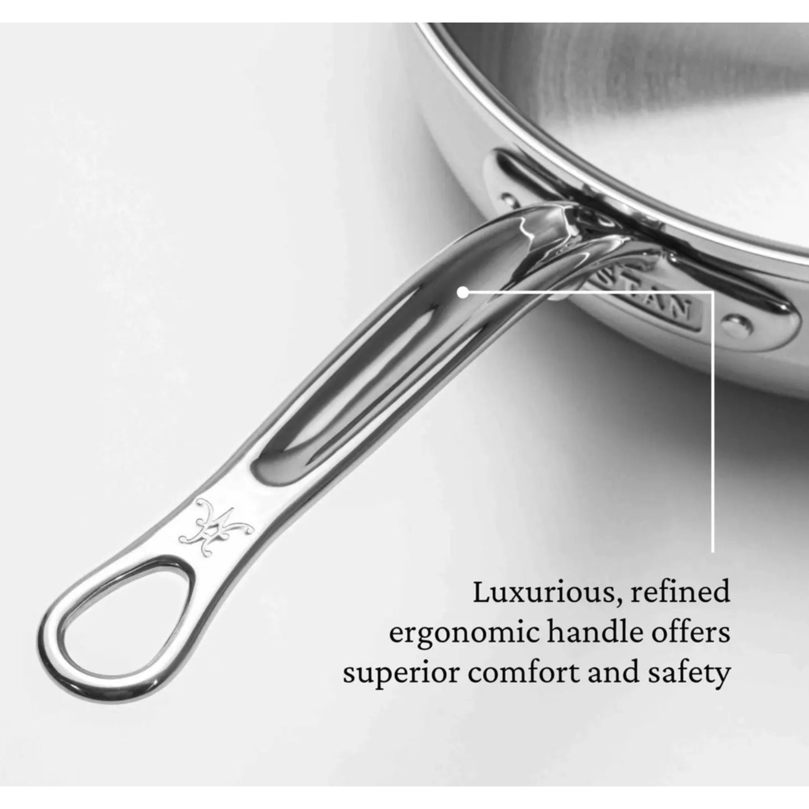 Hestan ProBond Forged 5qt Stainless Steel Professional Pan