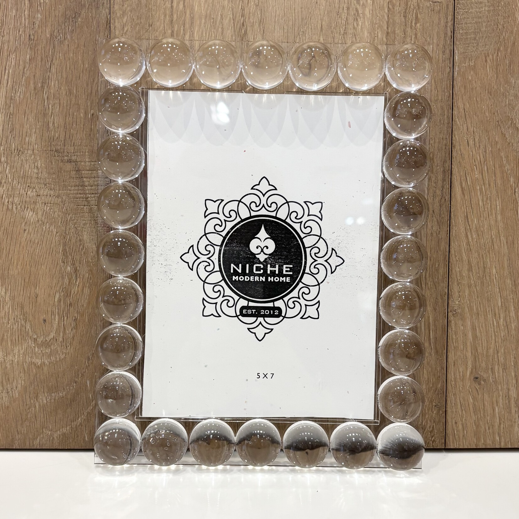 Beaded Acrylic Bubble 5x7 Frame