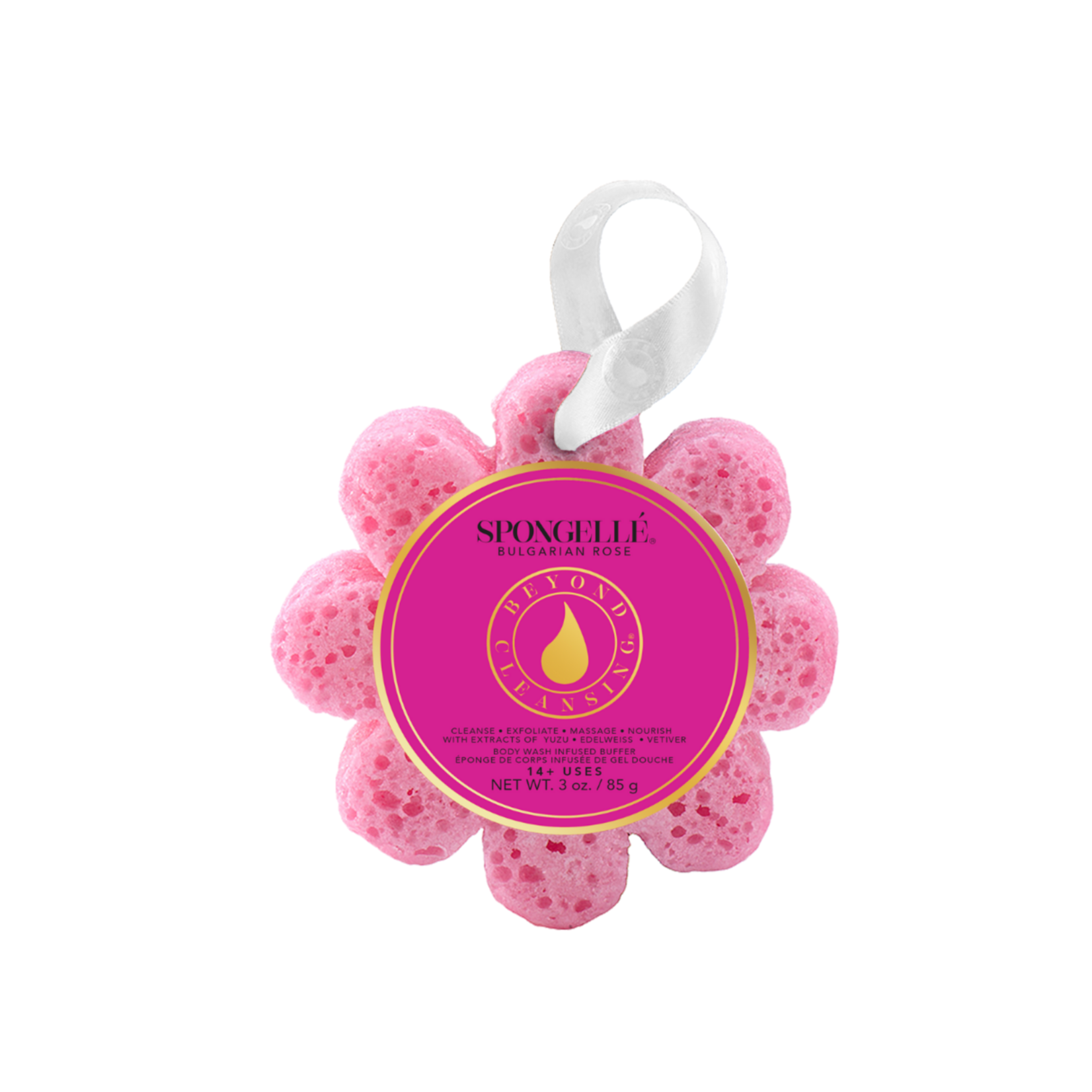 BULGARIAN ROSE Wild Flower Sponge 3oz