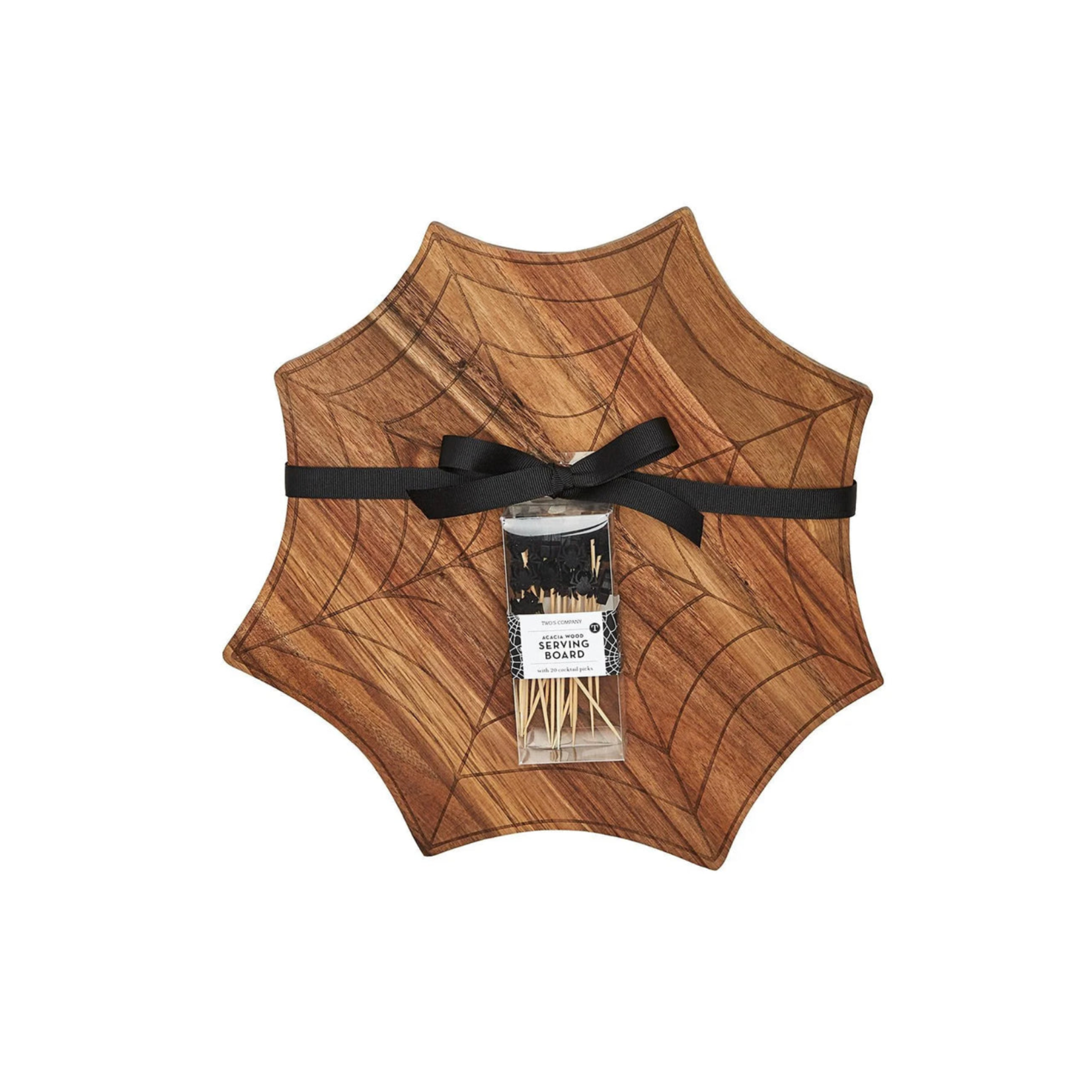 Spiderweb Charcuterie Board w/ Picks