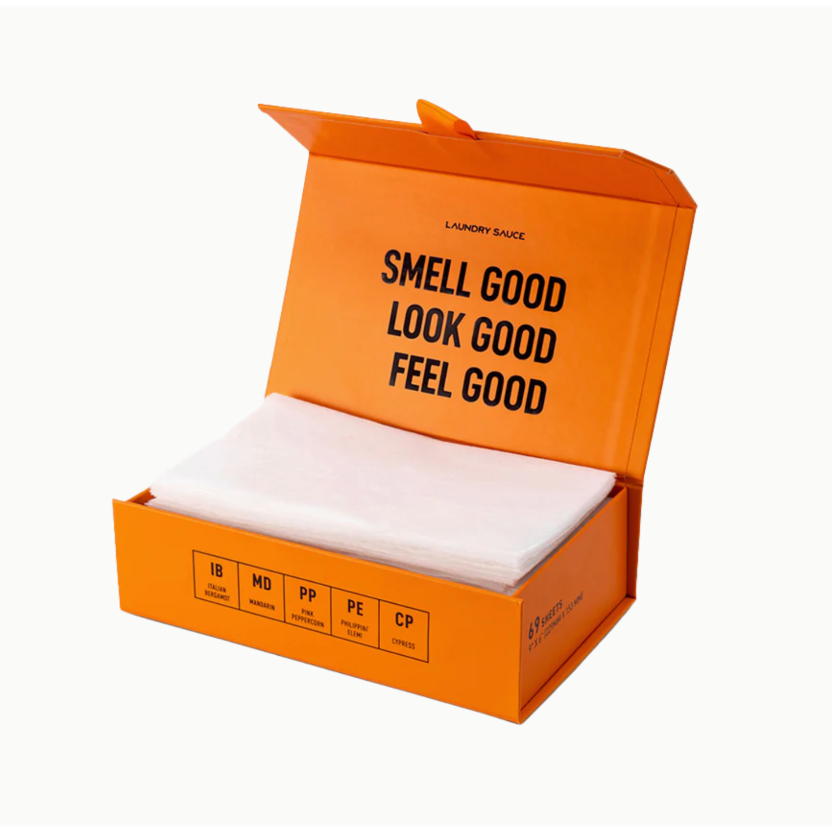 69 CT Dryer Sheets ITALIAN BERGAMOT