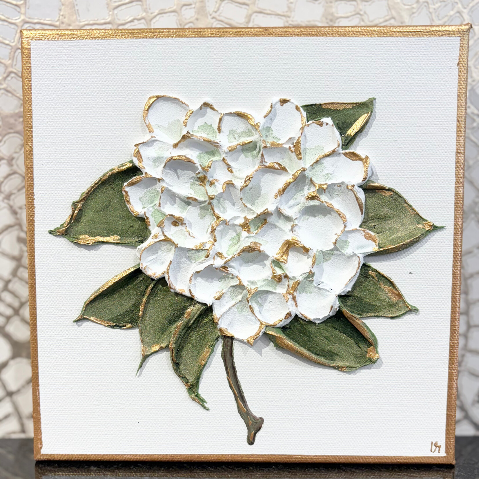 White Hydrangea 8x8