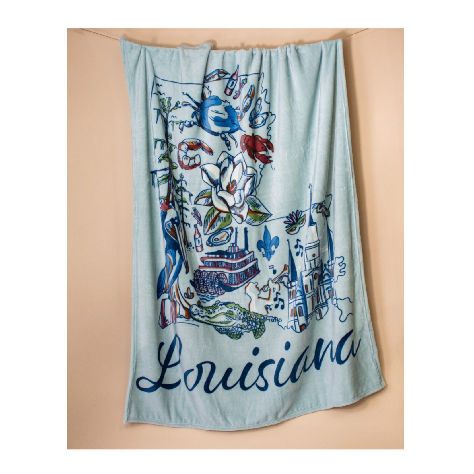 Coastal Louisiana Throw