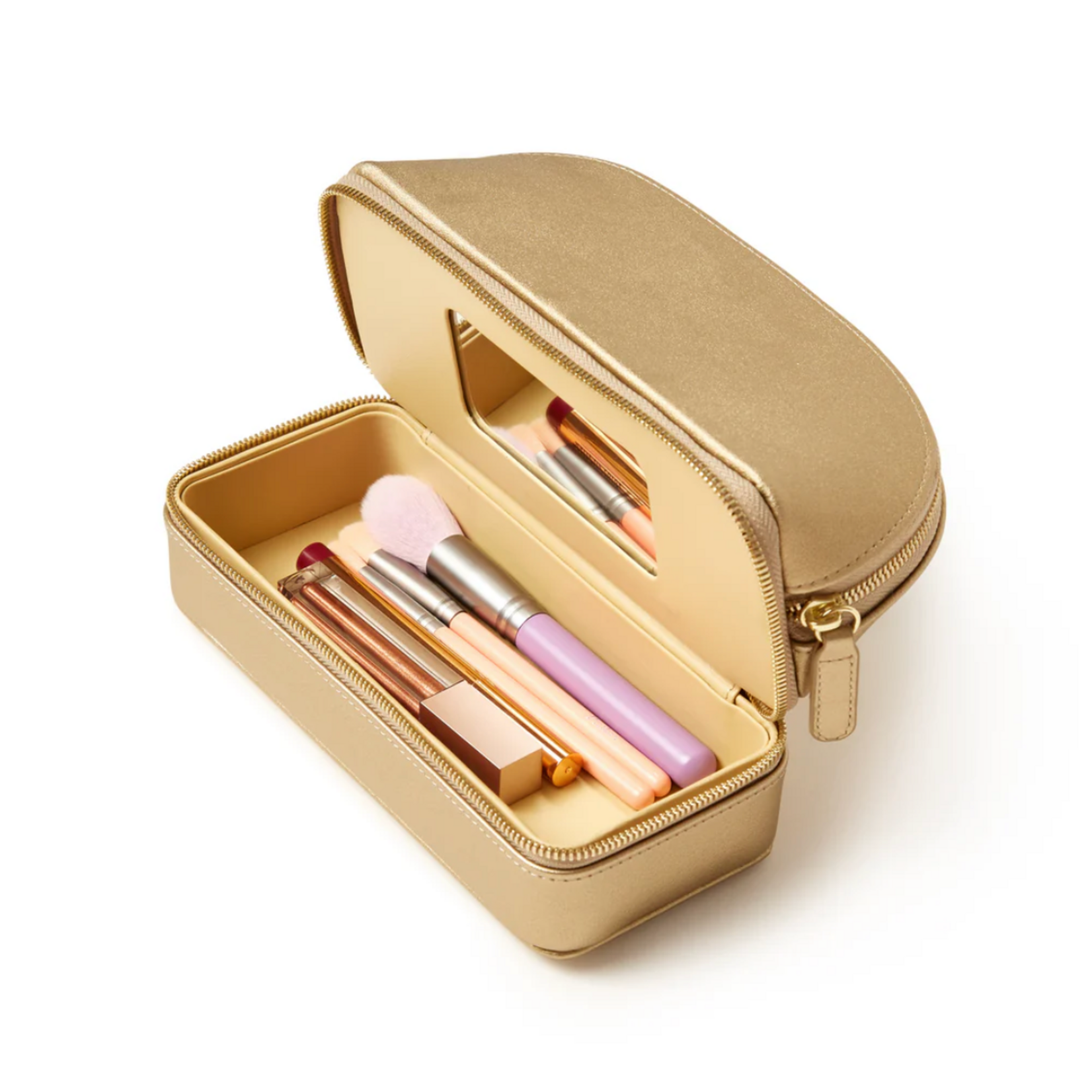 Abby Travel Cosmetic Case GOLD
