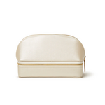 Abby Travel Cosmetic Case PEARL WHITE