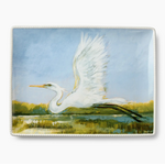 Coastal Birds Rectangular Platter 16x12