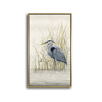 Wetlands Heron Framed Artwork