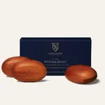 Woodgrain Sandalwood Bar Soap Set/3