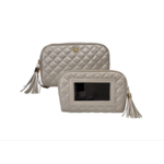 Glam Makeup Case PEARL QUILTED