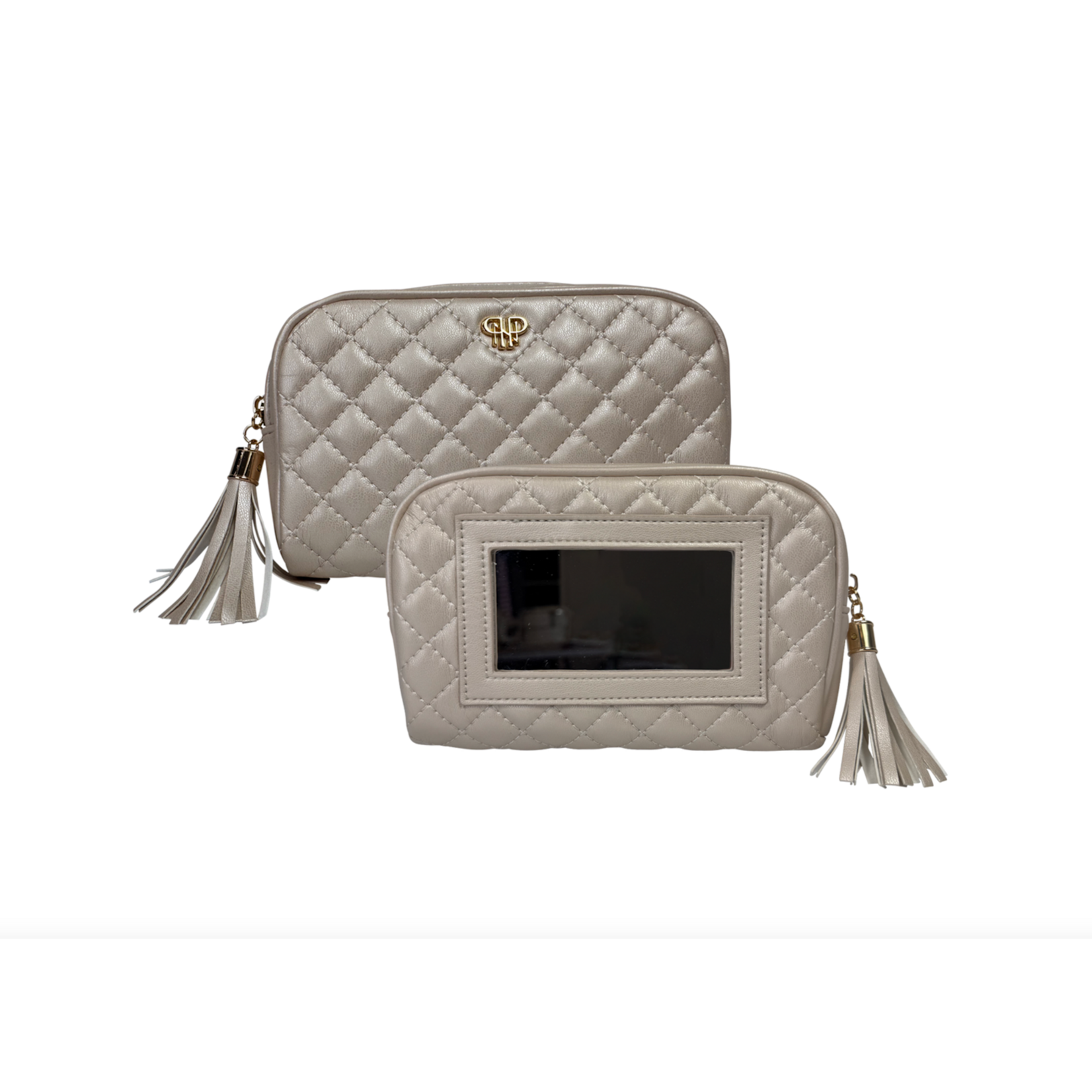Glam Makeup Case PEARL QUILTED