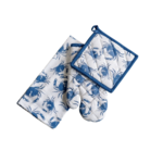 Blue Crab Kitchen Set S/3