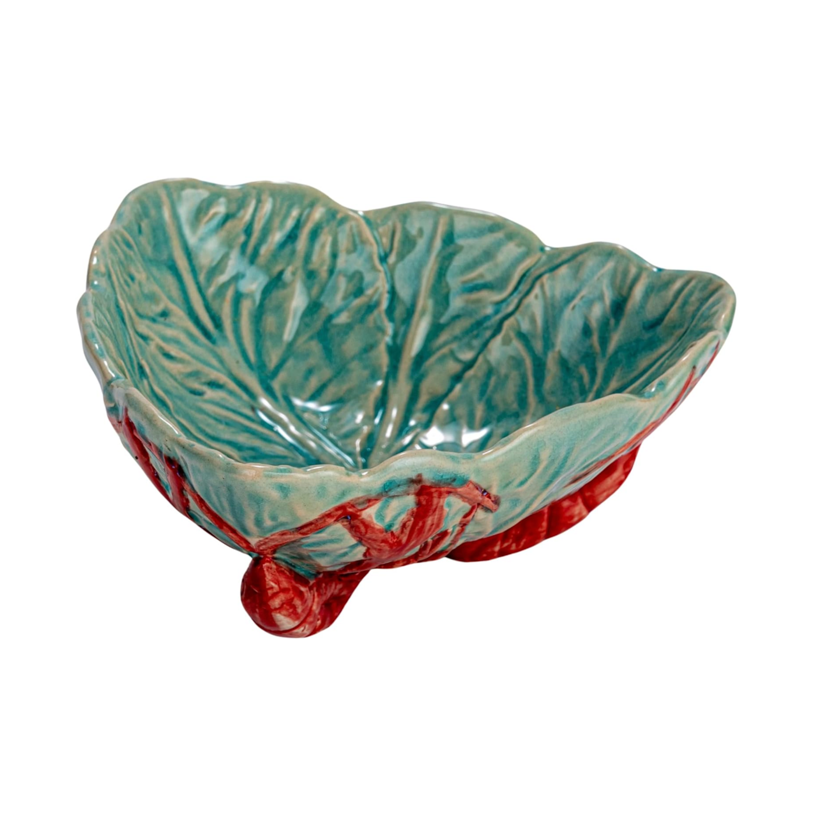 Leaf Bowl w/ Crawfish 6"