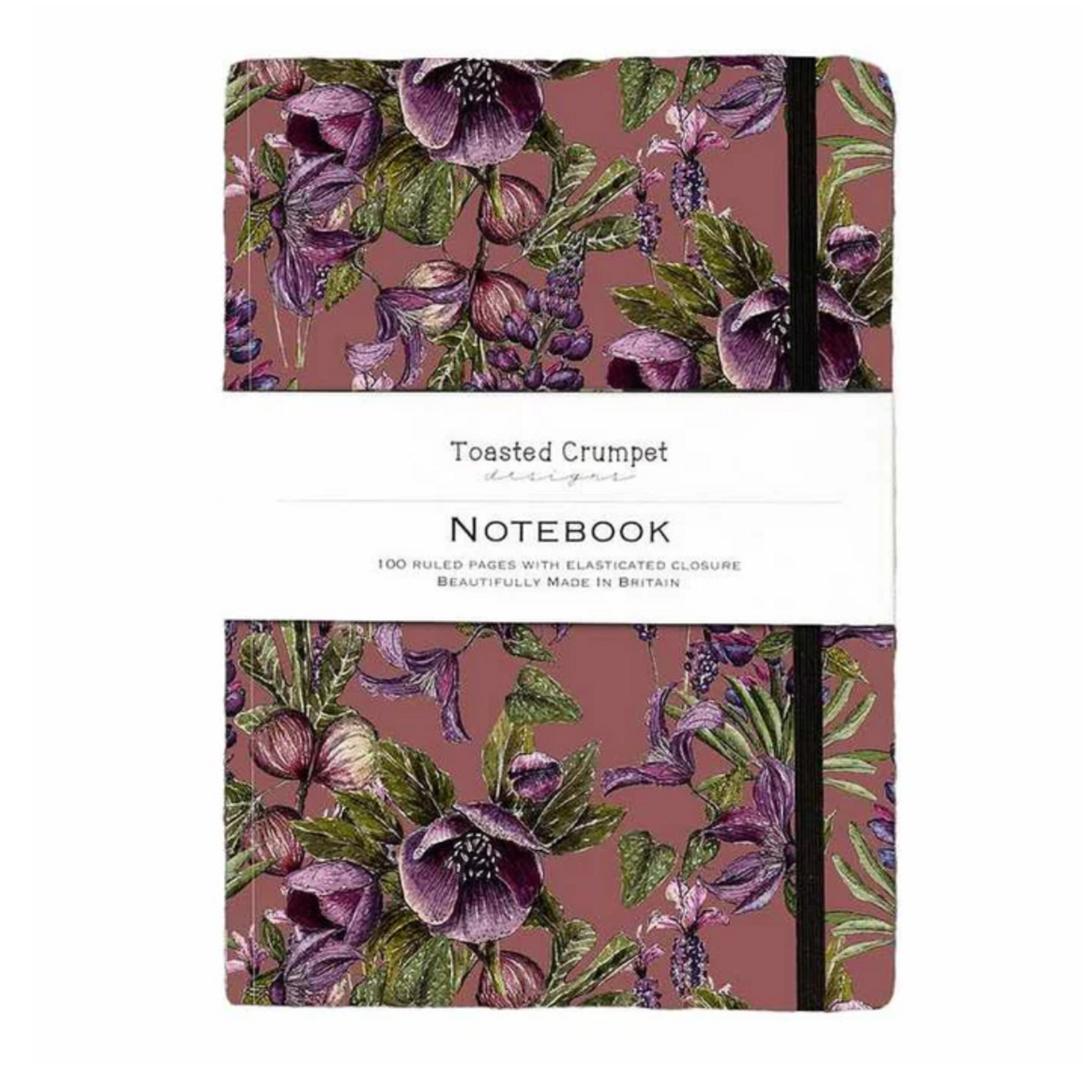Mulberry Lined Notebook MAUVE