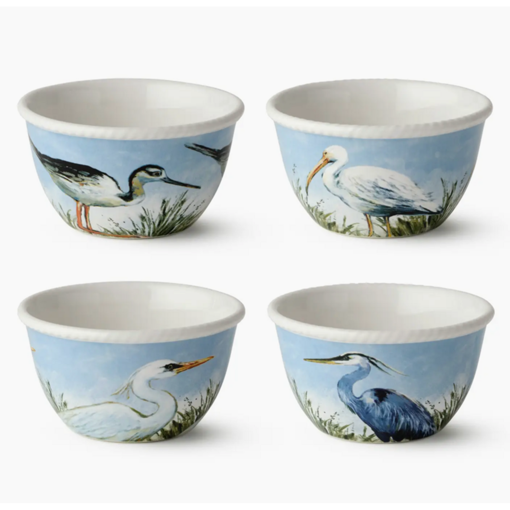 Coastal Birds Ice Cream Bowl Assorted