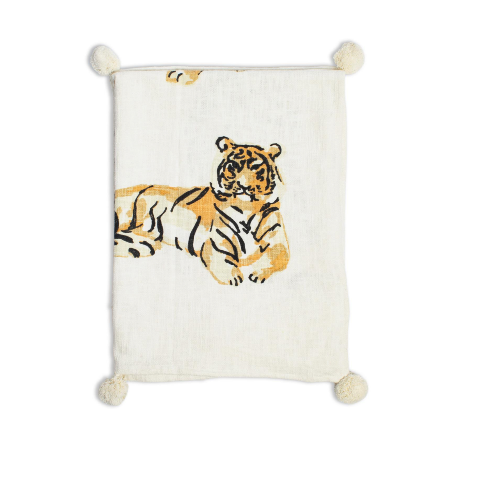 Regal Tiger Luxe 50x60 Throw