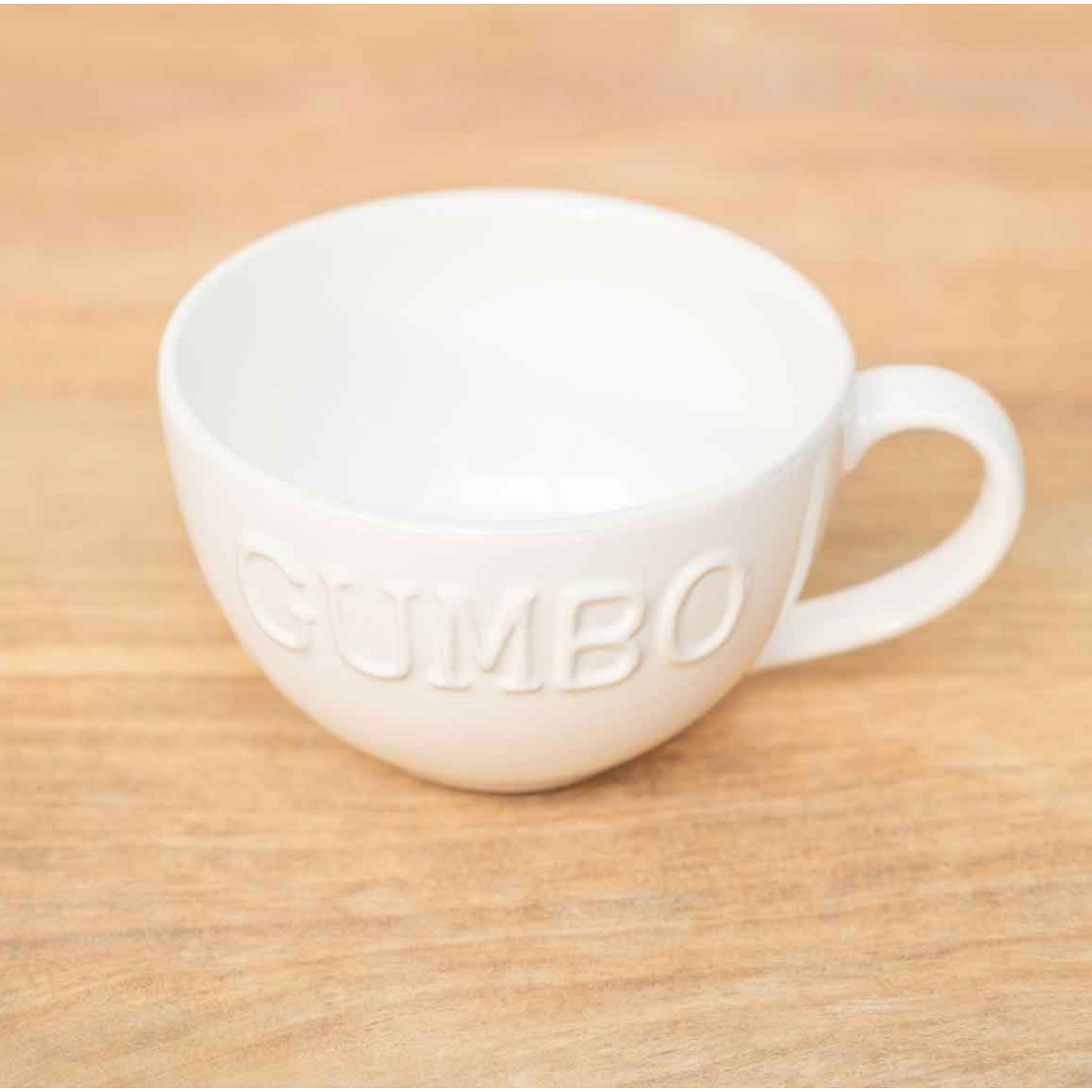 4.5" Gumbo Handle Bowl Ant. White