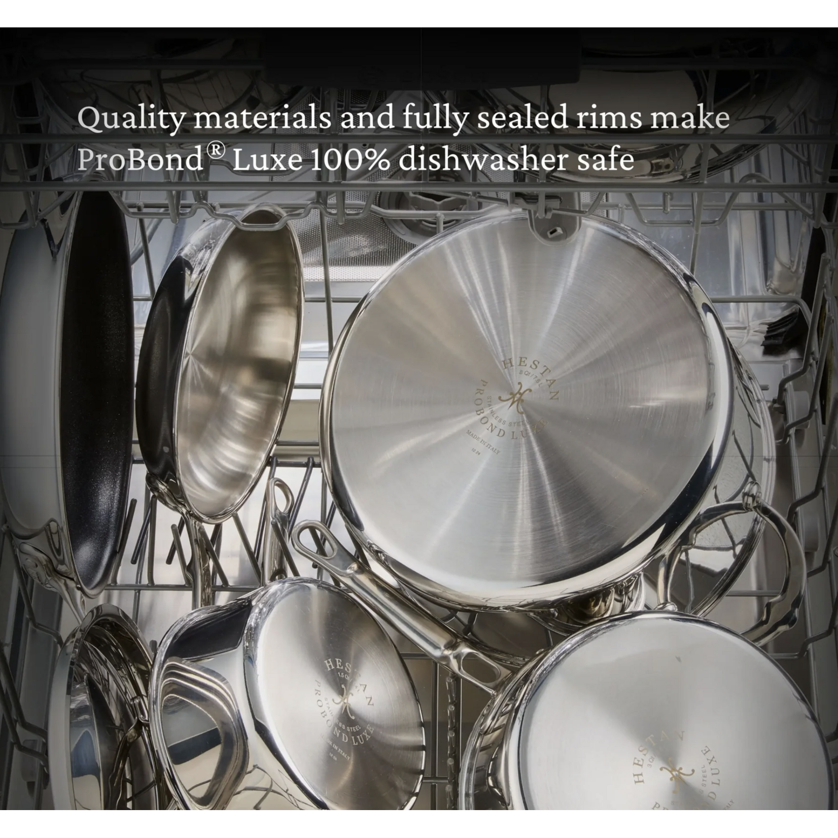Hestan ProBond LUXE 6qt Stainless Steel Stockpot