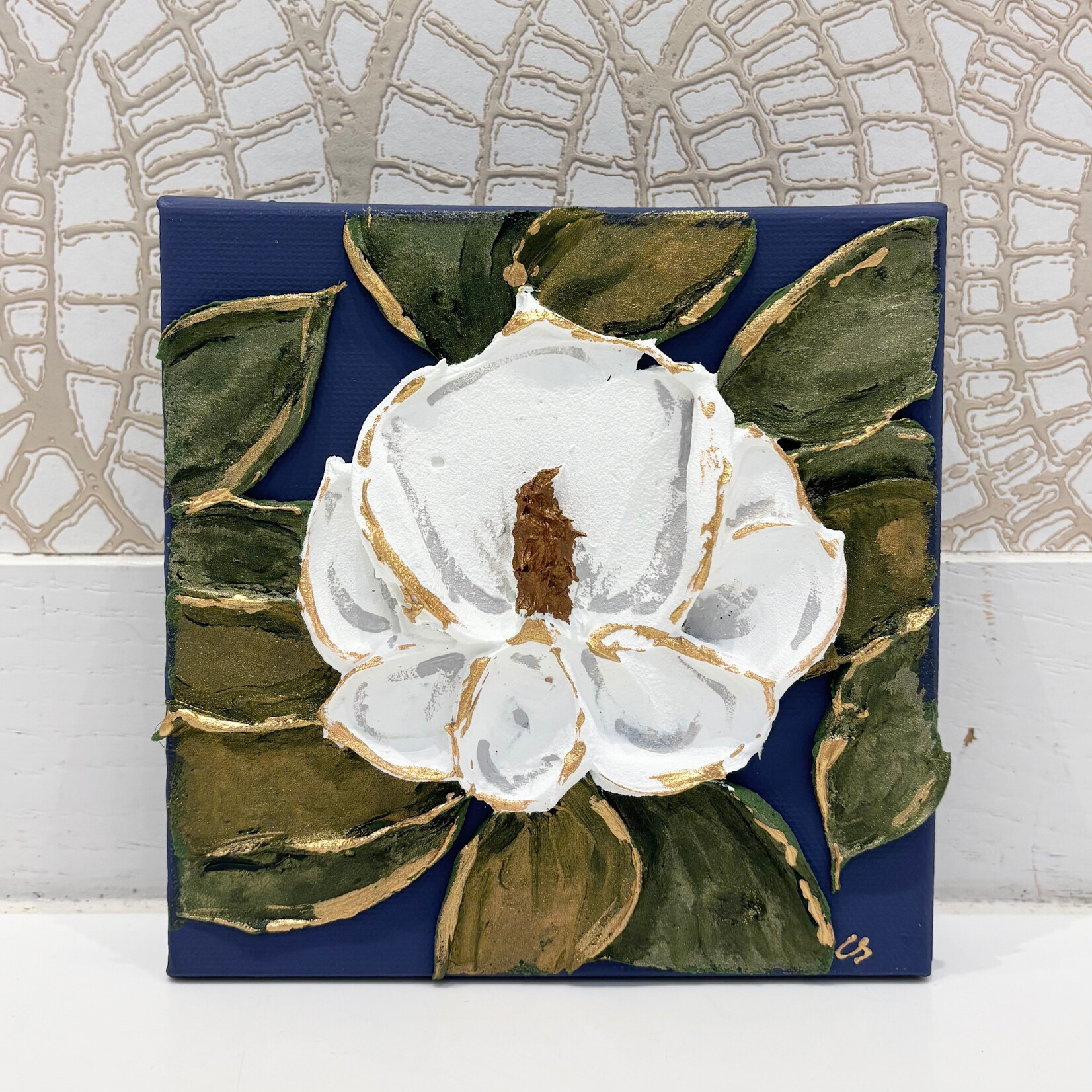 Southern Magnolia NAVY 6x6