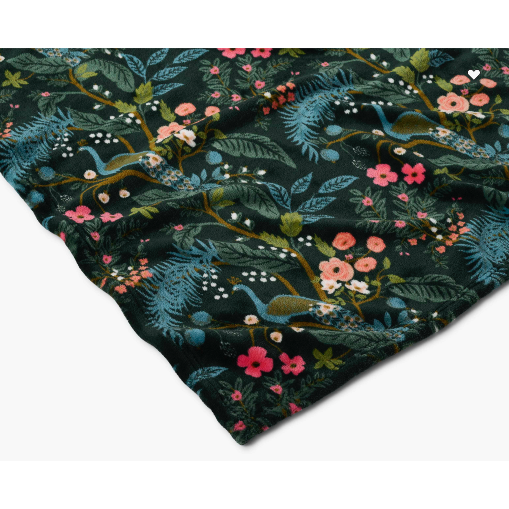 PEACOCK Fleece 50x80 Throw