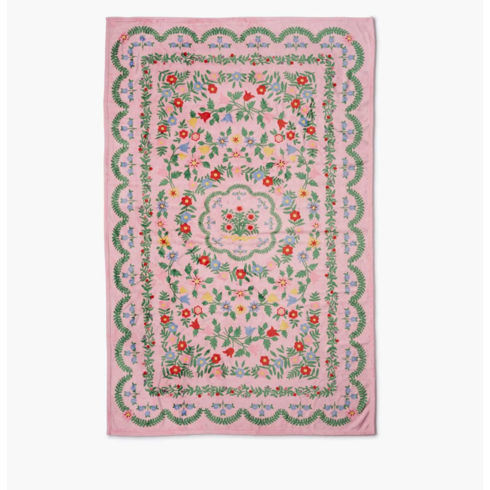 ROSETTE Fleece 50x80 Throw