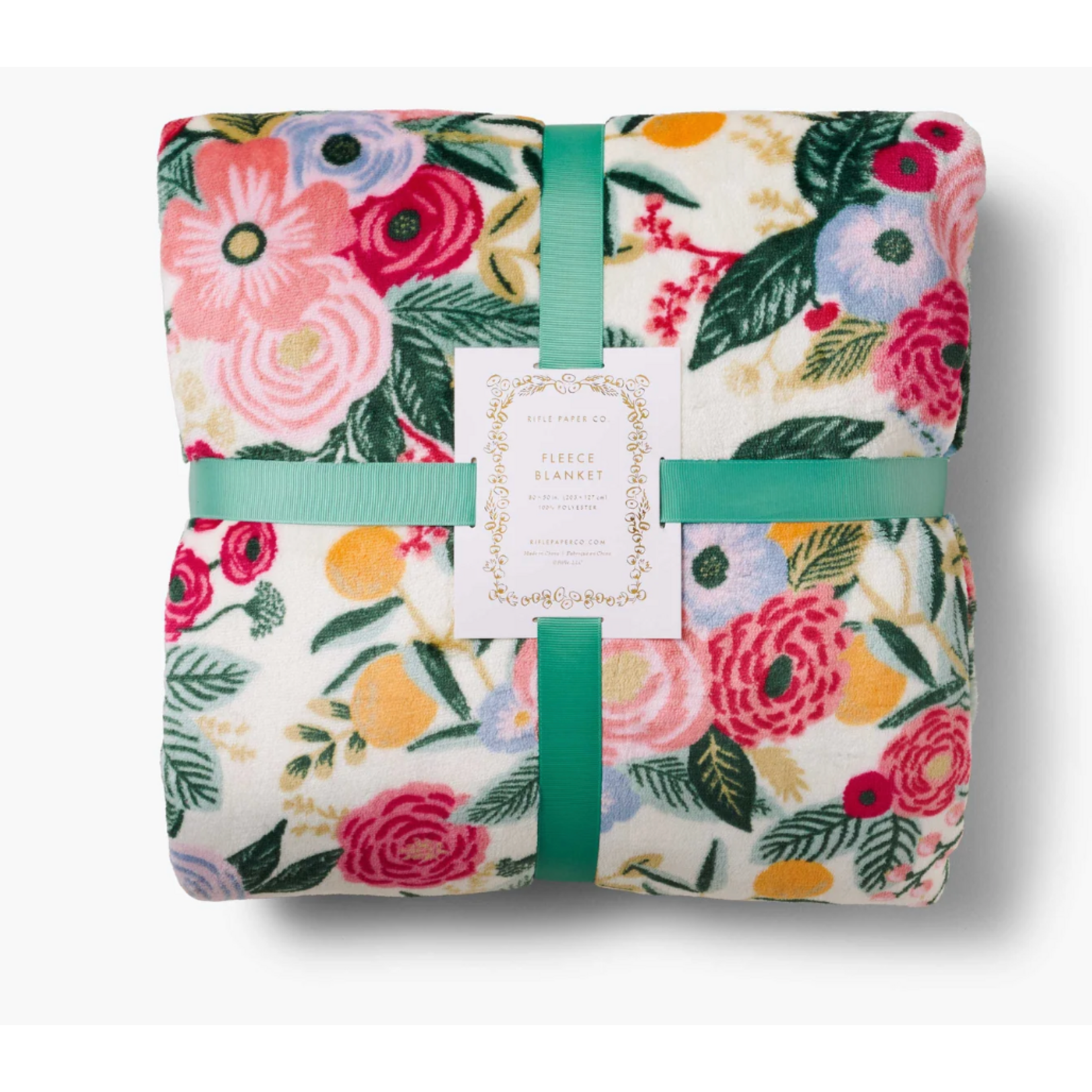GARDEN PARTY Fleece 50x80 Throw