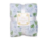 Hydrangea 50x60 Throw LT. BLUE