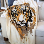 Tiger Love 50x60 Throw