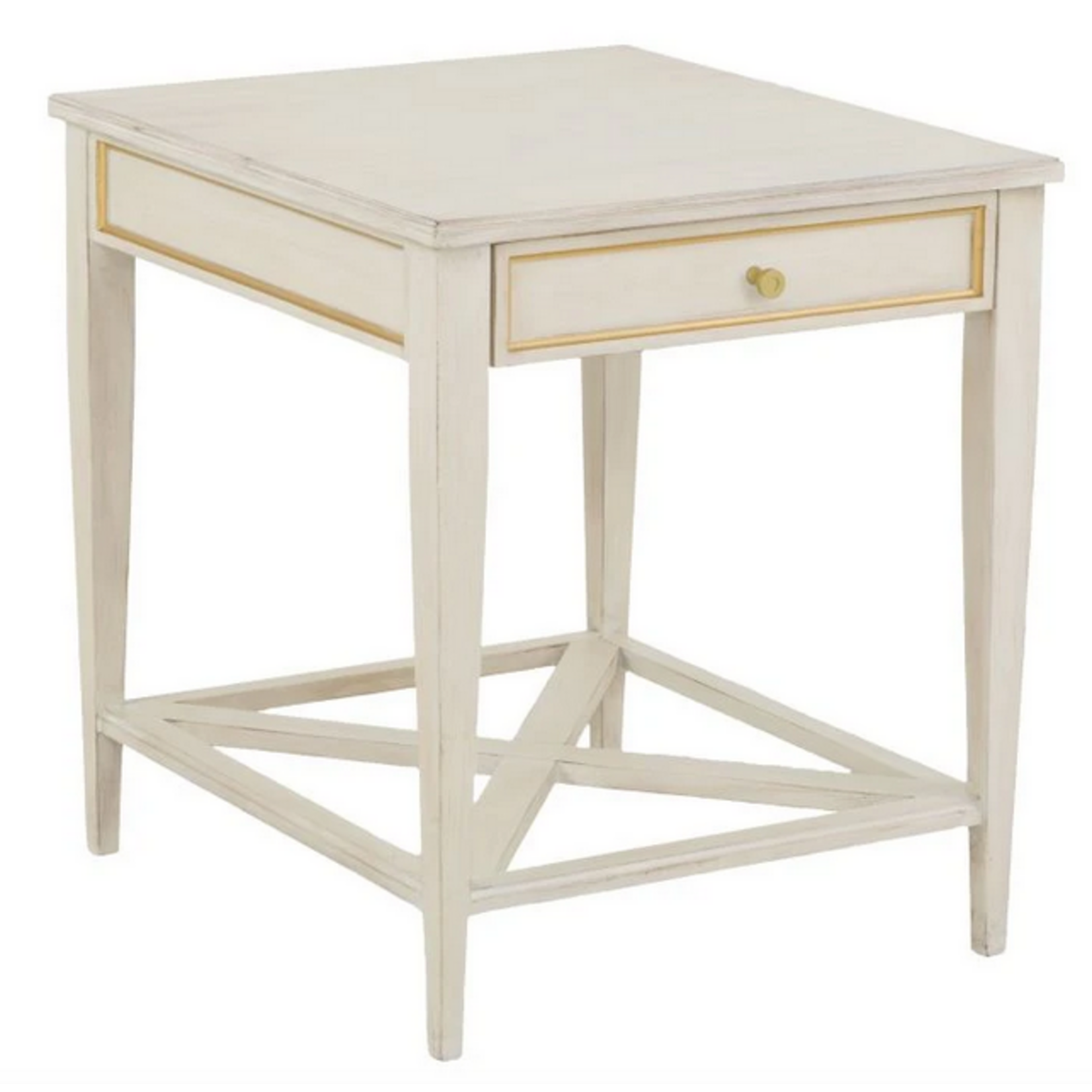 Rainey End Table CHAMPAGNE