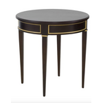 Rainey Round End Table CAFE MOCHA