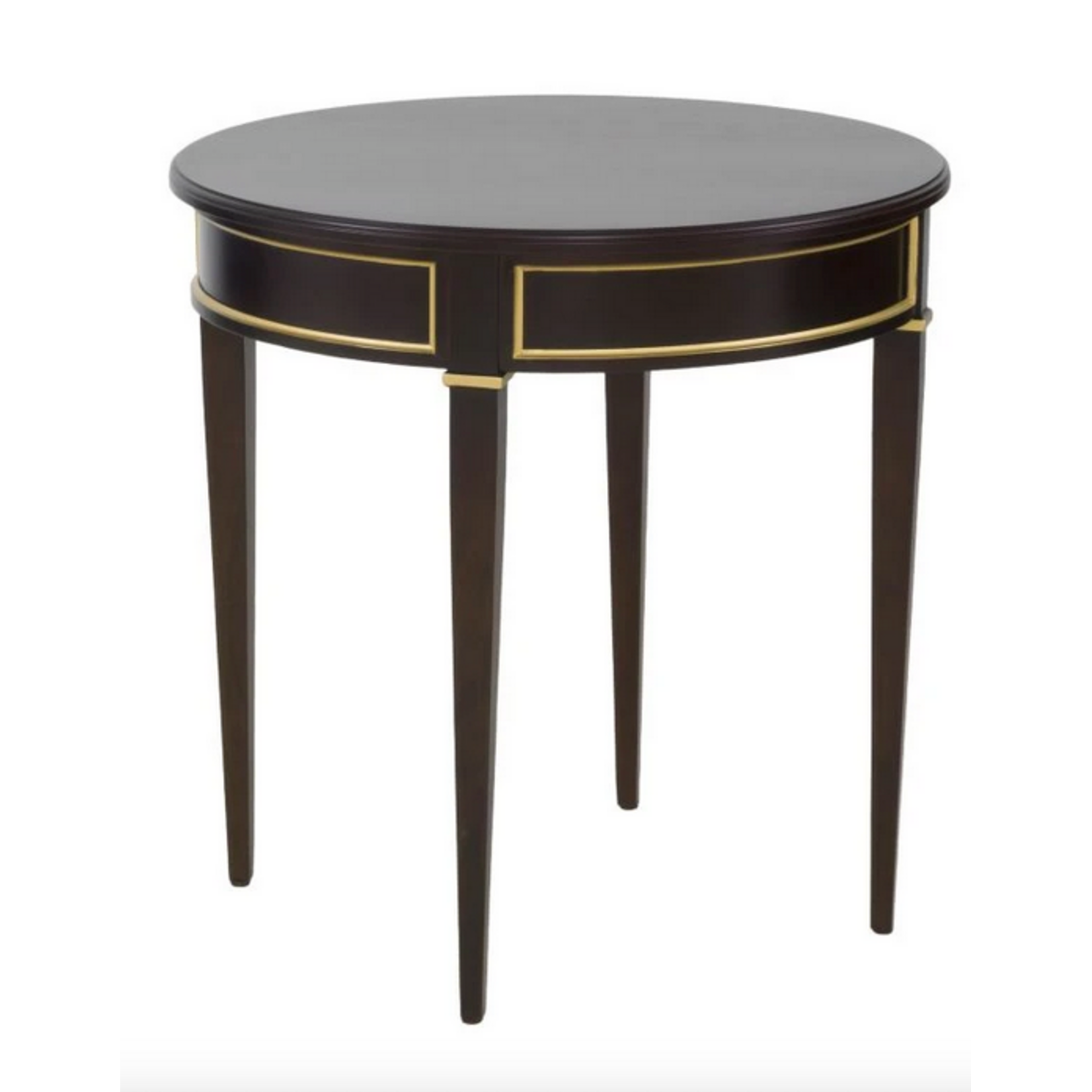 Rainey Round End Table CAFE MOCHA