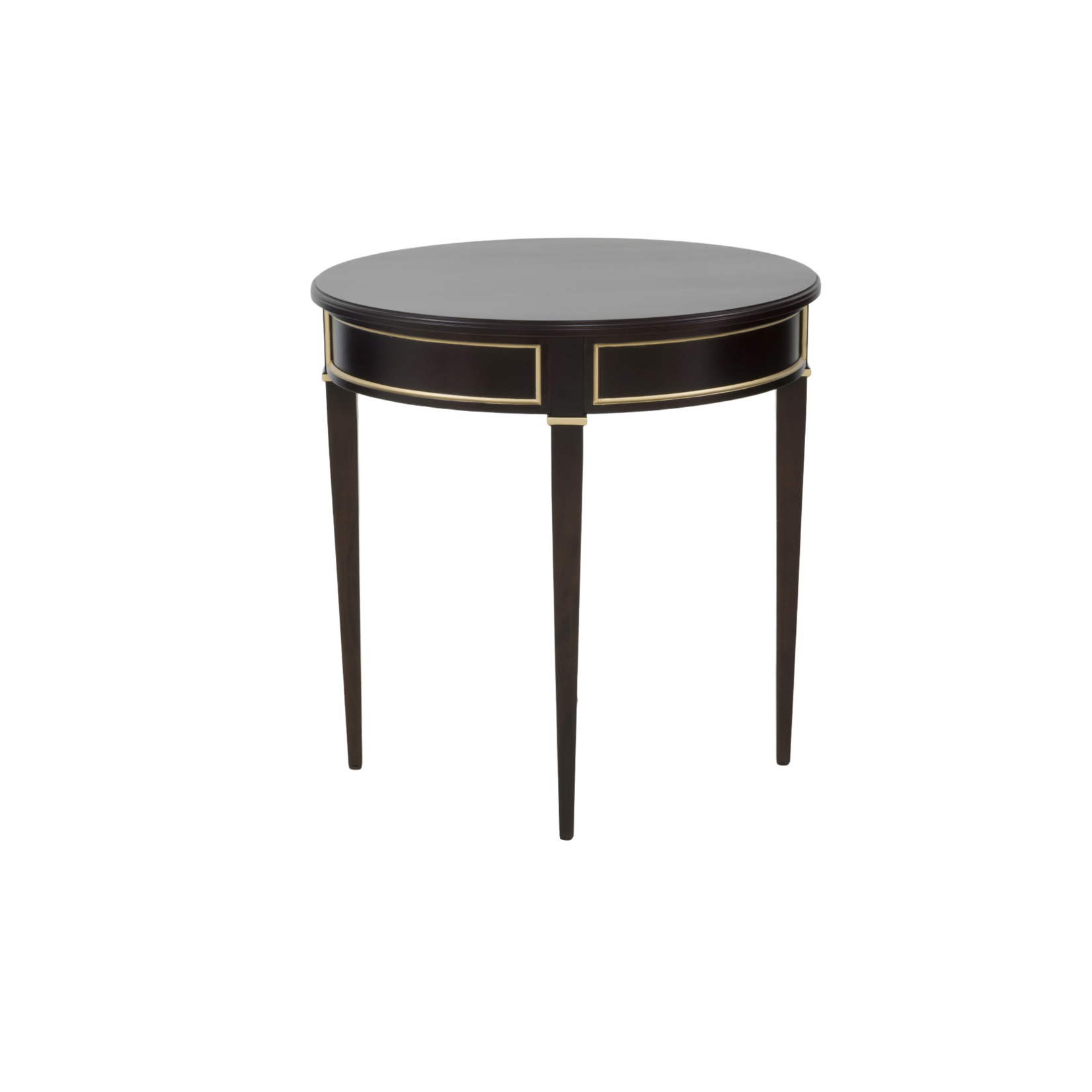 Rainey Round End Table CAFE MOCHA