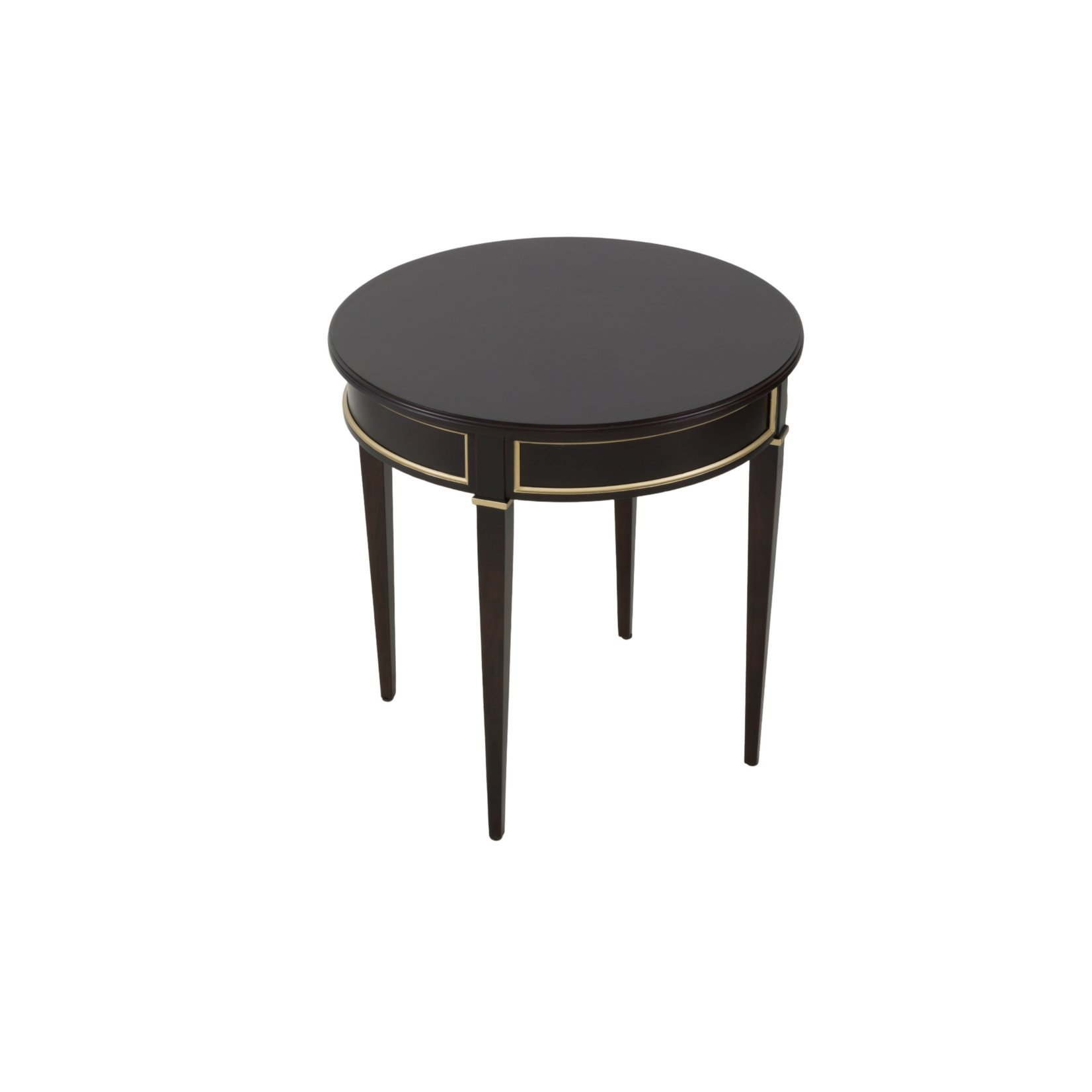 Rainey Round End Table CAFE MOCHA