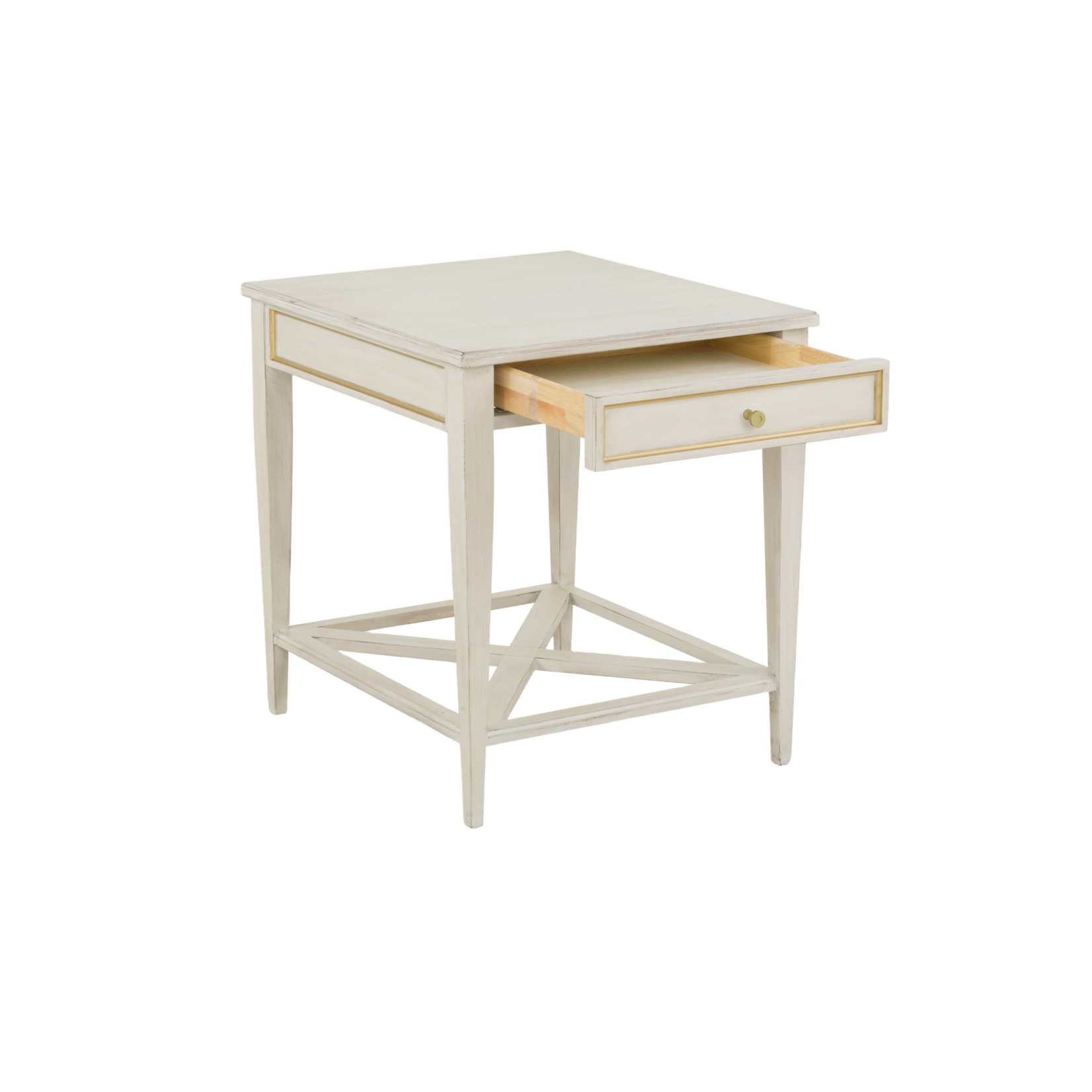 Rainey End Table CHAMPAGNE
