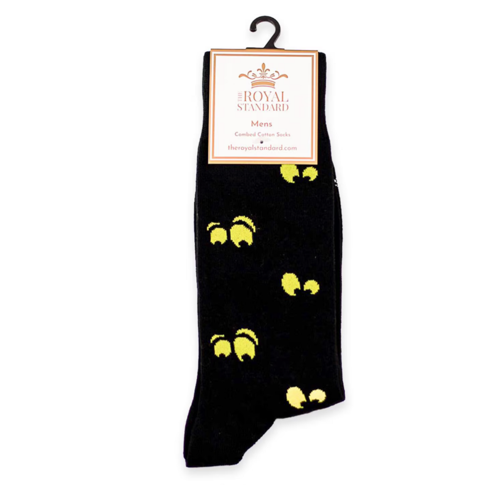 Men's Got an Eye on You Socks BLCK/GRN