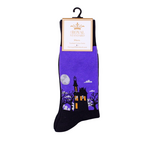 Men's Haunted House Socks BLCK/MULTI