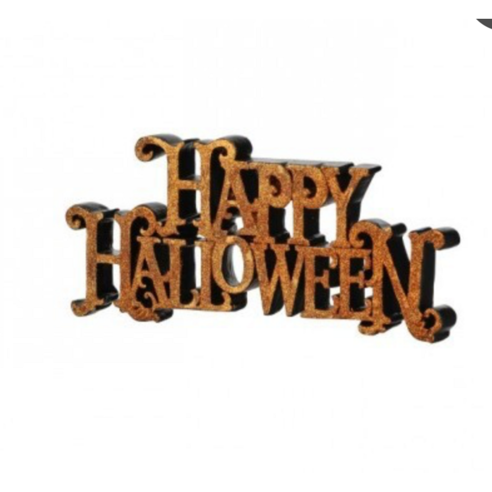 Happy Halloween Sign 10"