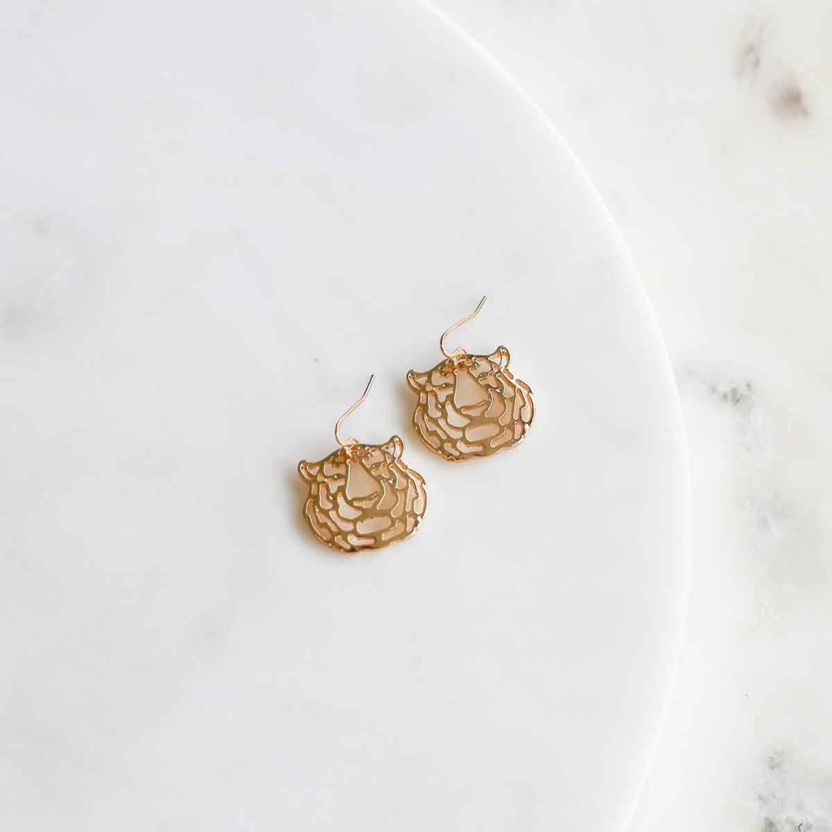 Bengal Earrings GOLD 1"