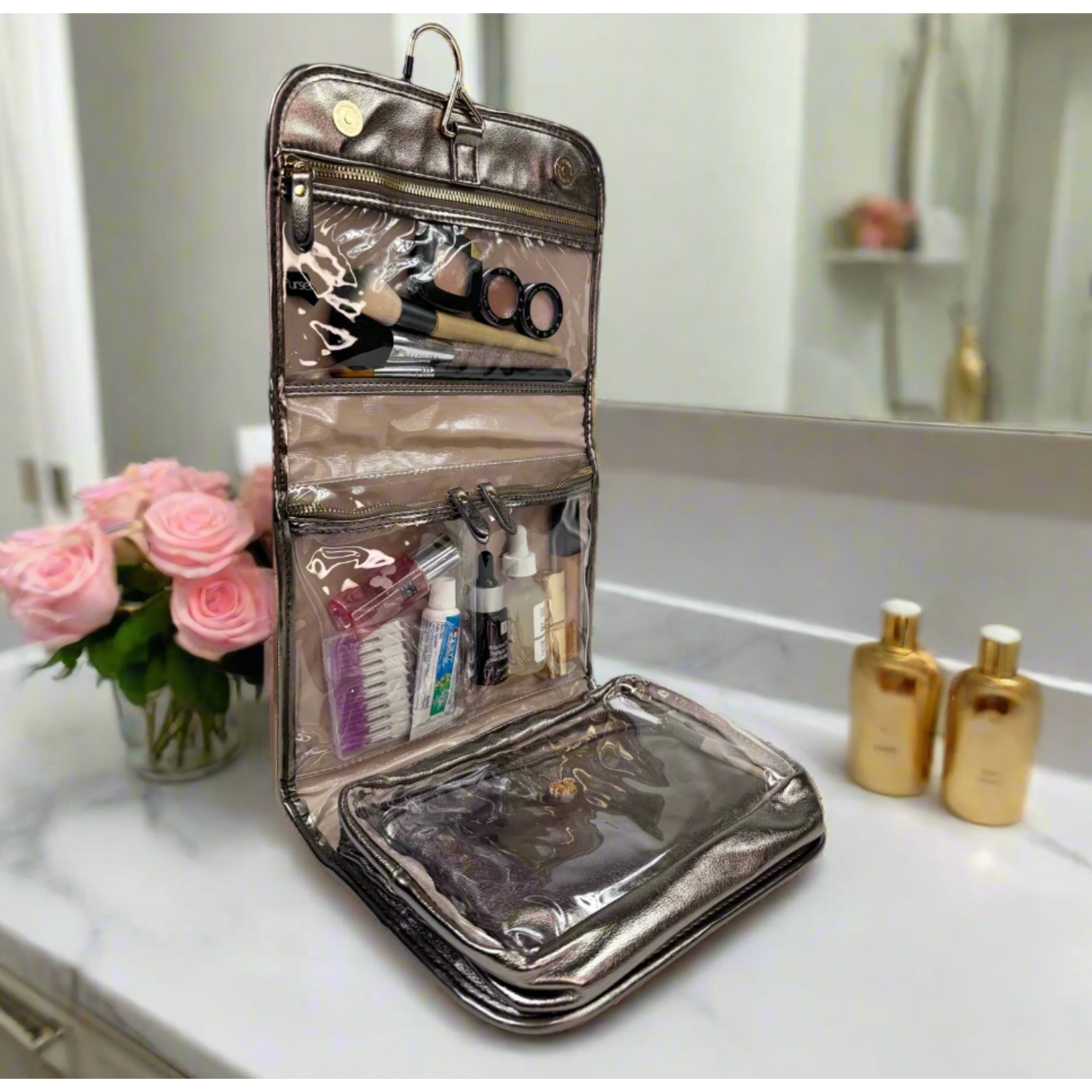 Toiletry Case - BRONZE