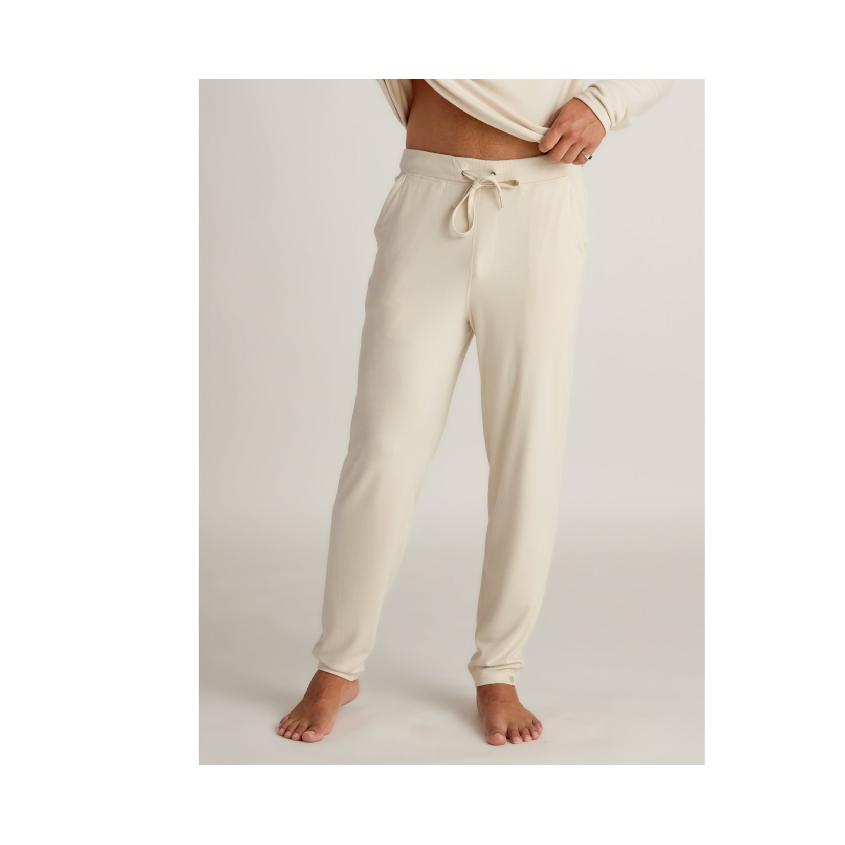 Men's OATMEAL Joggers Large