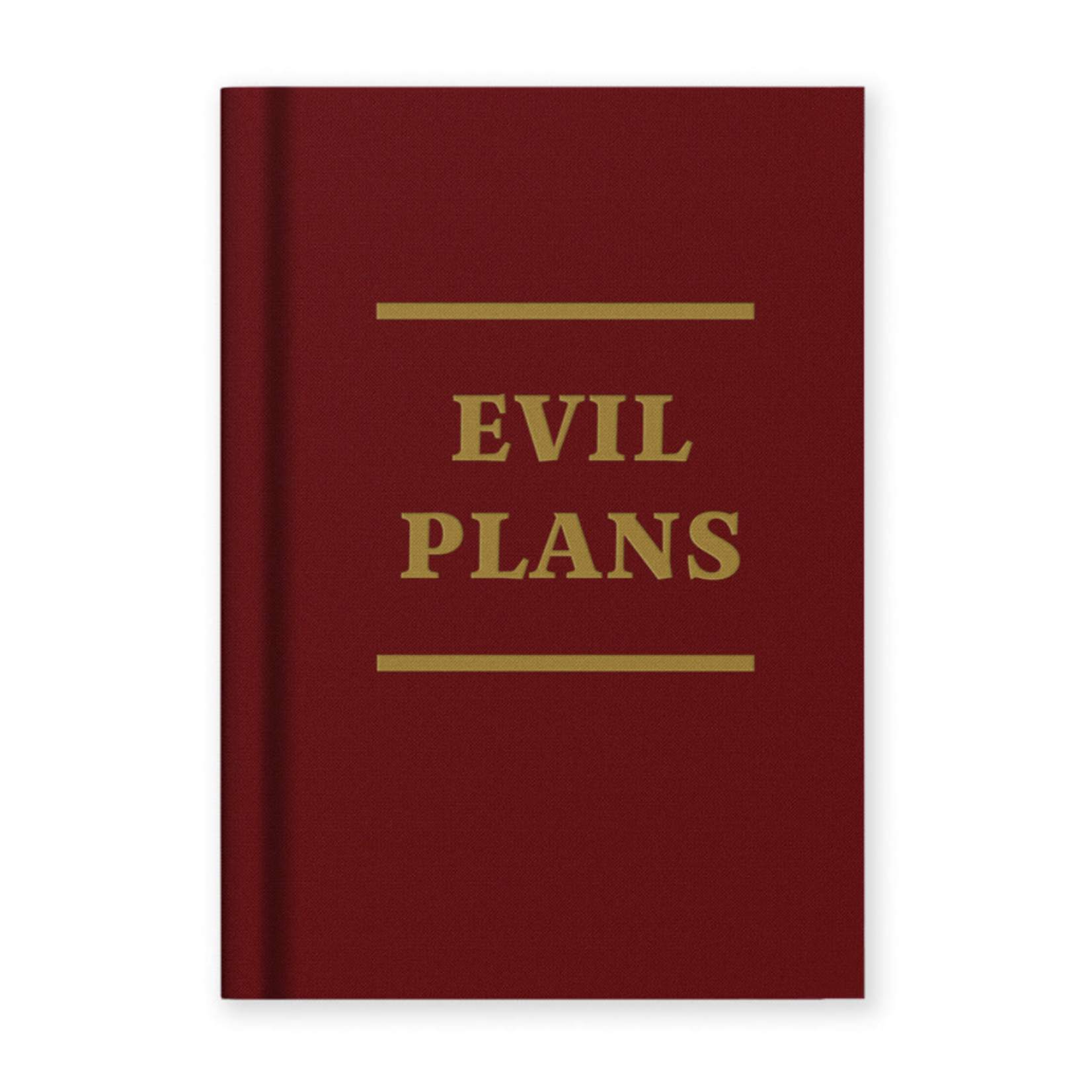 Evil Plans Mini Notebook