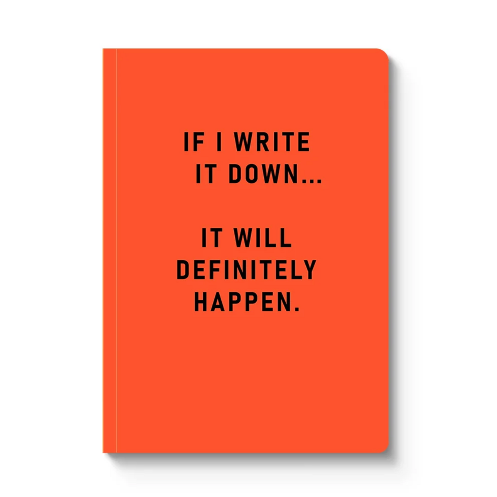 If I Write it Down Notebook