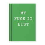 My F*** It List Mini Notebook