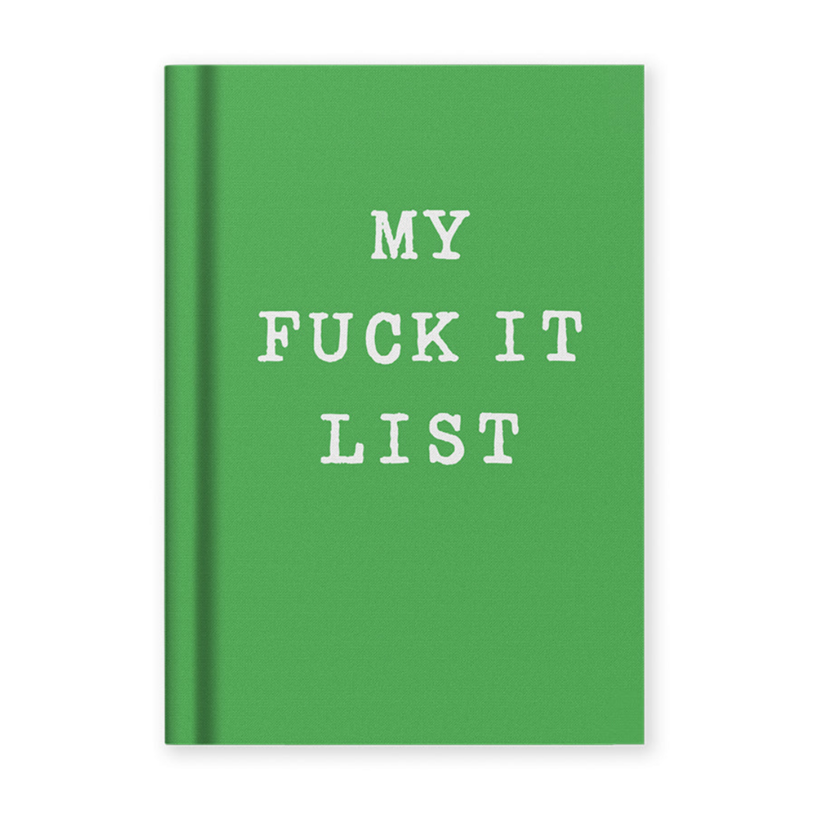 My F*** It List Mini Notebook